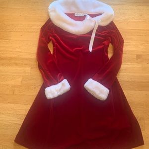 EUC girls winter dress size M (approximately)